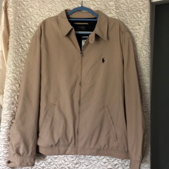 Polo Ralph Lauren Other - POLO Ralph Lauren XXL Mens tan Bi-Swing Windbreaker. NWT.